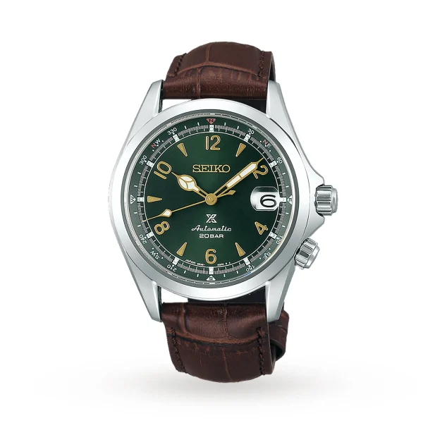 Seiko Prospex Alpinist Compass Bearing Function 39.5mm Mens Strap Watch