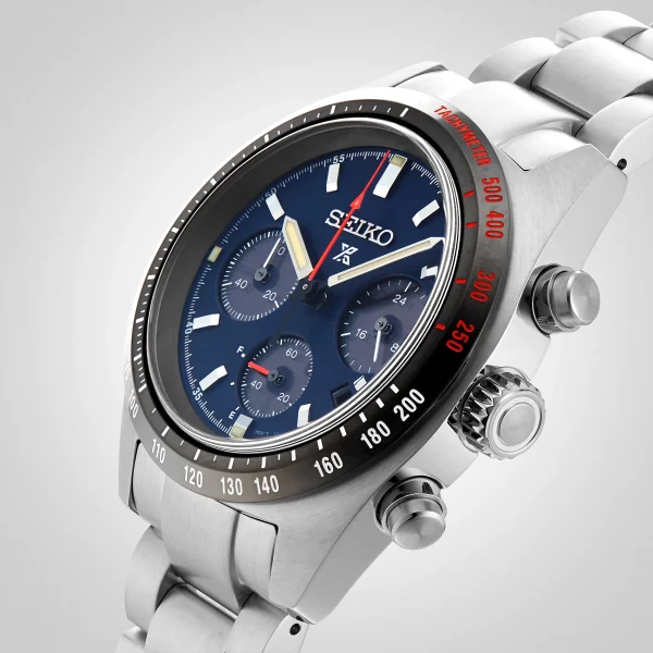 Seiko Prospex Speedtimer Solar 1969 Recreation 39mm Mens Watch - Image 6