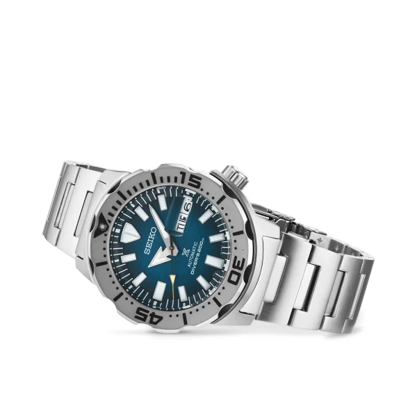 Seiko Prospex Diver's Antarctica Monster 'Save The Ocean' 42mm Mens Watch - Image 2