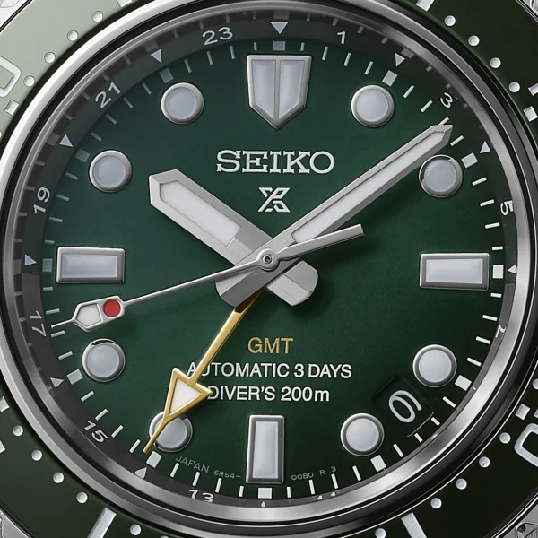 Seiko Prospex Divers GMT 'Marine Green' 42mm Mens Watch - 1968 Modern Re-interpretation - Image 2