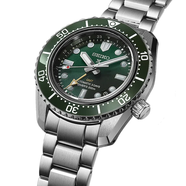 Seiko Prospex Divers GMT 'Marine Green' 42mm Mens Watch - 1968 Modern Re-interpretation - Image 4