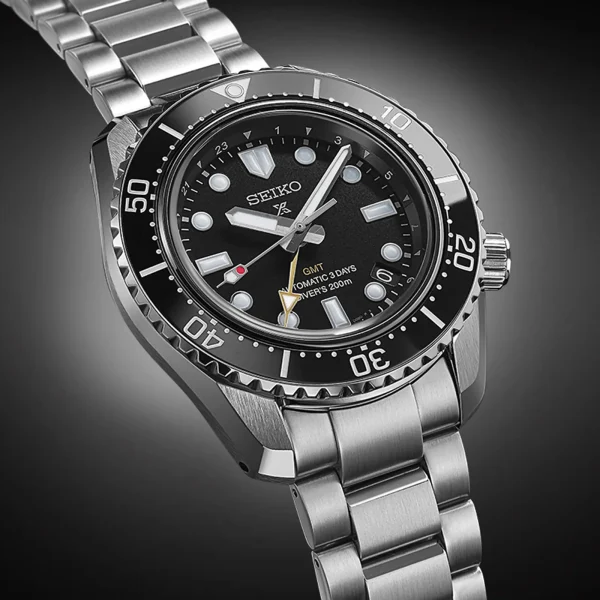 Seiko Prospex Divers GMT 'Dark Depths' 42mm Mens Watch - 1968 Modern Re-interpretation - Image 3