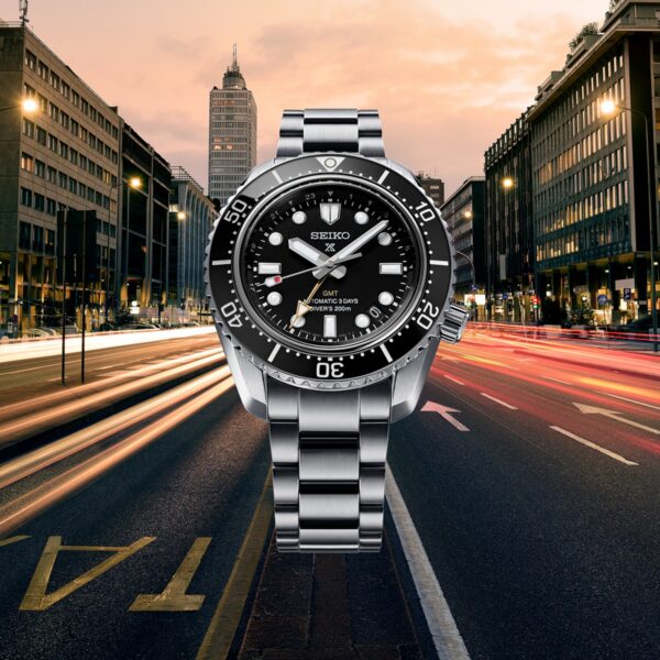 Seiko Prospex Divers GMT 'Dark Depths' 42mm Mens Watch - 1968 Modern Re-interpretation - Image 5