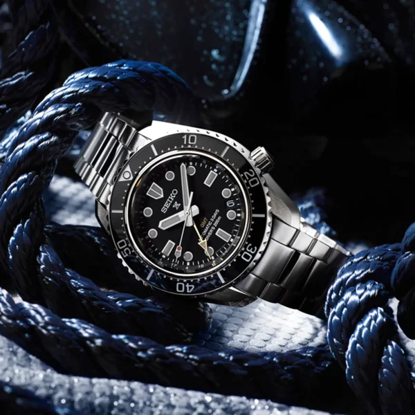 Seiko Prospex Divers GMT 'Dark Depths' 42mm Mens Watch - 1968 Modern Re-interpretation - Image 6
