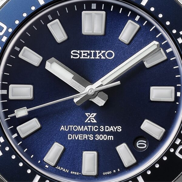 Seiko Prospex 1965 Revival Diver's 3-day 300m in Scuba Blue - Image 2