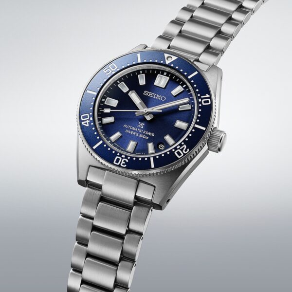 Seiko Prospex 1965 Revival Diver's 3-day 300m in Scuba Blue - Image 3