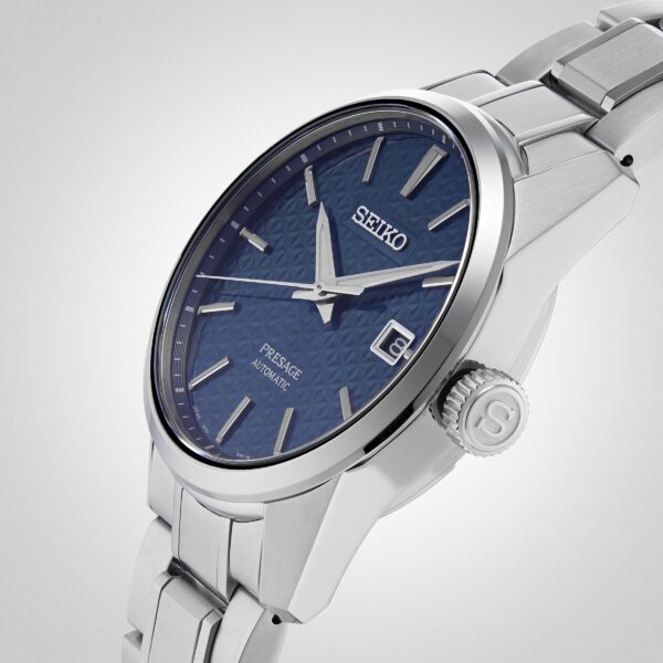 Seiko Presage Sharp Edged Series Blue 39mm Mens Watch - Image 6