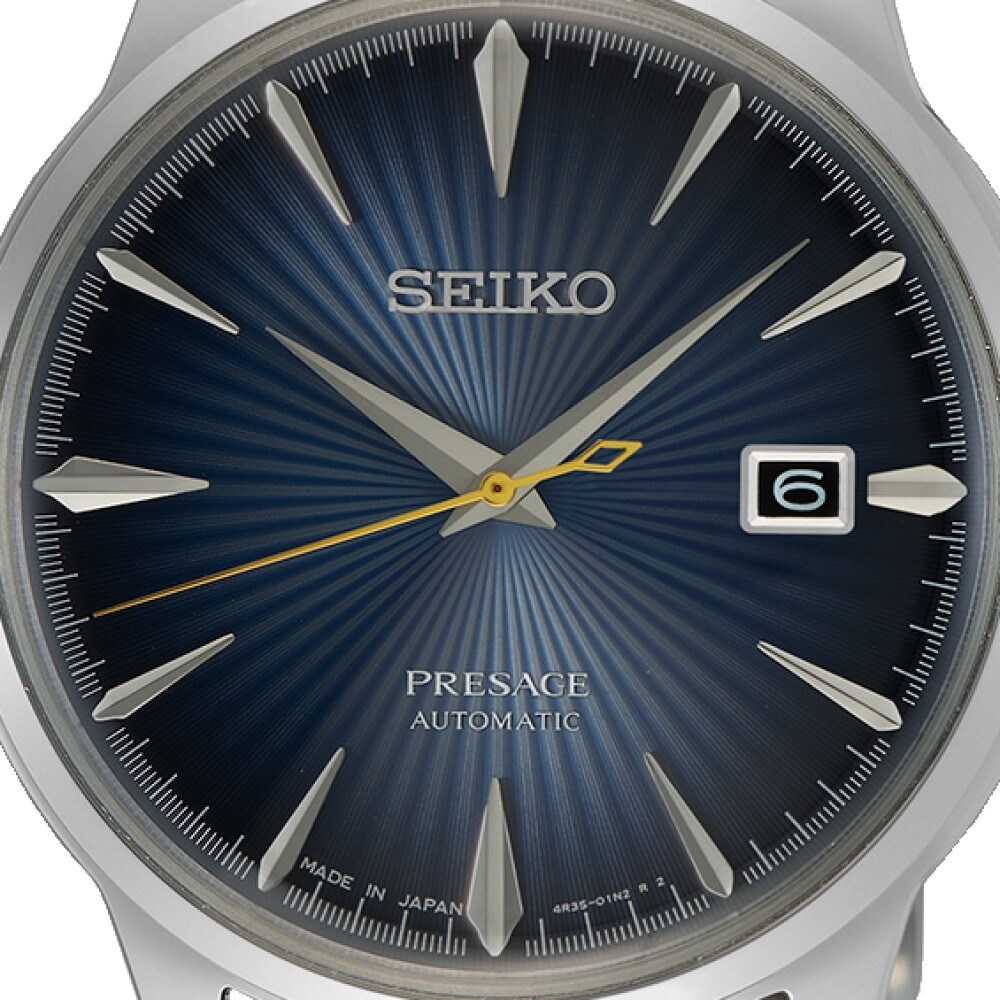 Seiko Presage SRPK15J1 Cocktail Time 'Midnight Blue Moon' 39.52mm