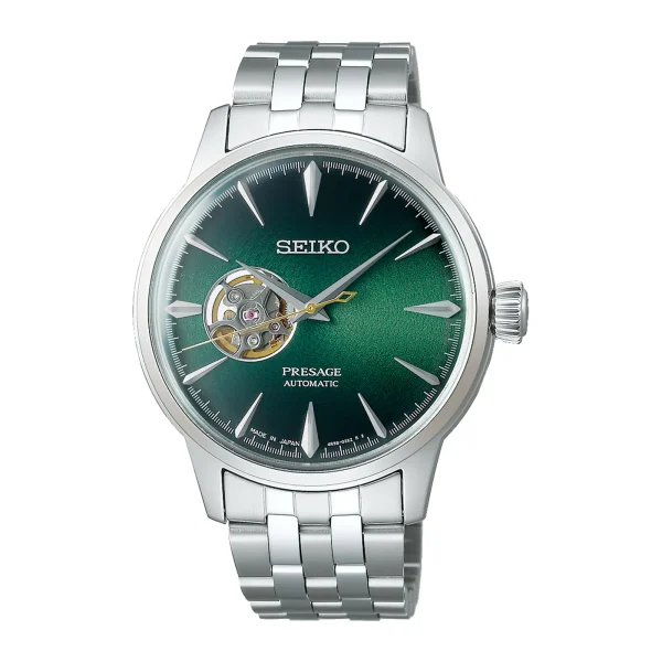 Seiko Presage Presage Cocktail Time 40.5mm Mens Watch Green