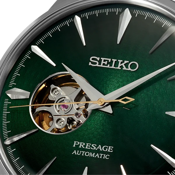 Seiko Presage Presage Cocktail Time 40.5mm Mens Watch Green - Image 2