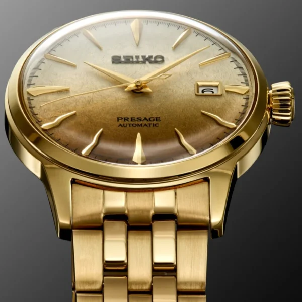 SEIKO “Beer Julep” Presage Cocktail Time European & US Exclusive 40.5mm Mens Watch - Image 4