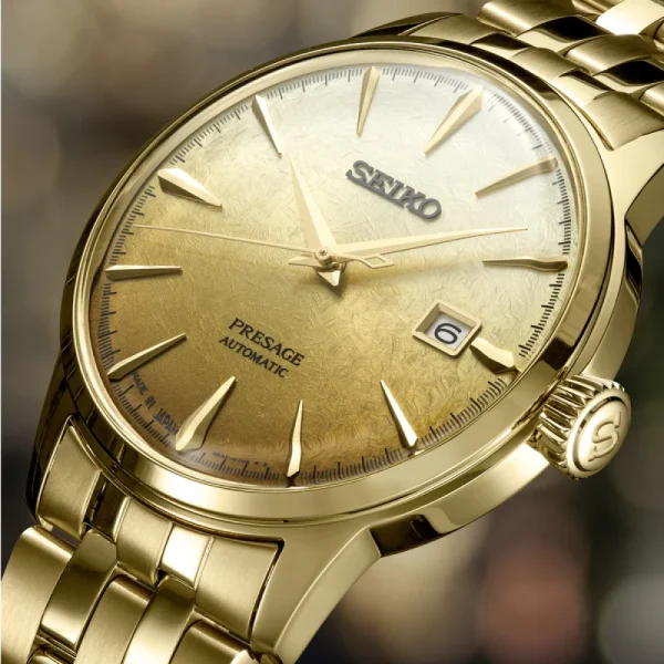 SEIKO “Beer Julep” Presage Cocktail Time European & US Exclusive 40.5mm Mens Watch - Image 5