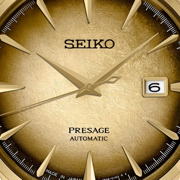 Seiko Presage SRPK48J1 "Half And Half" Cocktail Time European & Us Exclusive 40.5mm Mens Watch