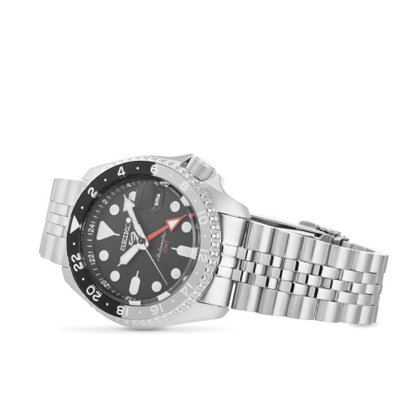 Seiko 5 Sports Black Grape' GMT 42.5mm Mens Watch - Image 7