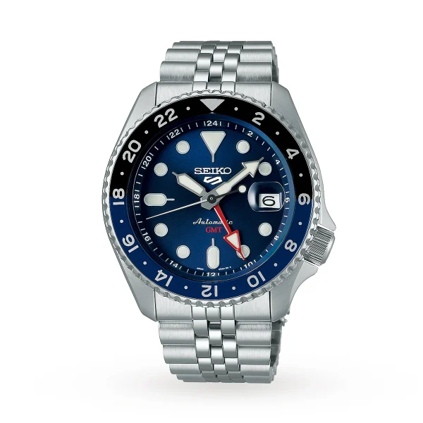 Seiko 5 Sports 'Blueberry' GMT SKX Re-Interpretation 42.5mm Mens Watch