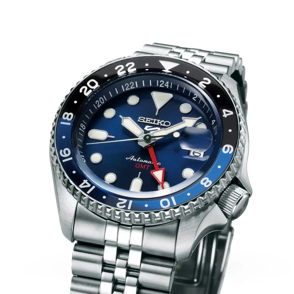 Seiko 5 Sports 'Blueberry' GMT SKX Re-Interpretation 42.5mm Mens Watch - Image 2