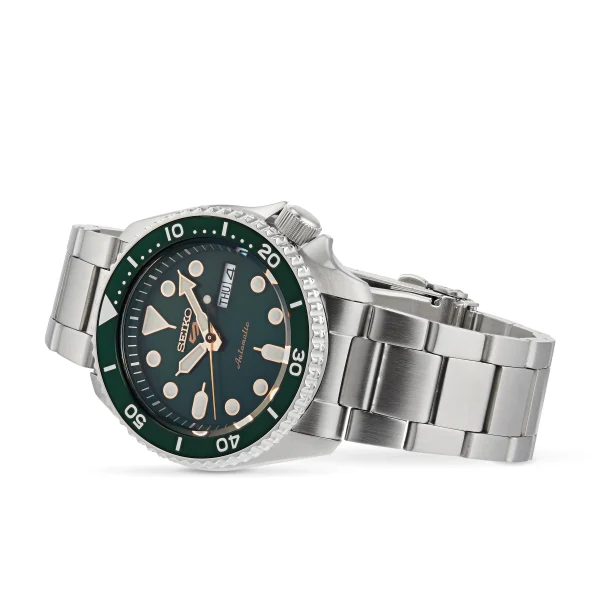 Seiko 5 Sports 42mm Mens Watch - Green - Image 2