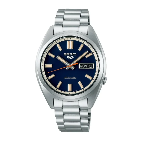 Seiko 5 Sport SNXS 'Rinse Blue' Classic Sports 37.5mm Mens Watch Blue