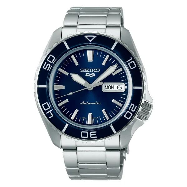 Seiko 5 Sports SKX 42.5mm Mens Watch Blue