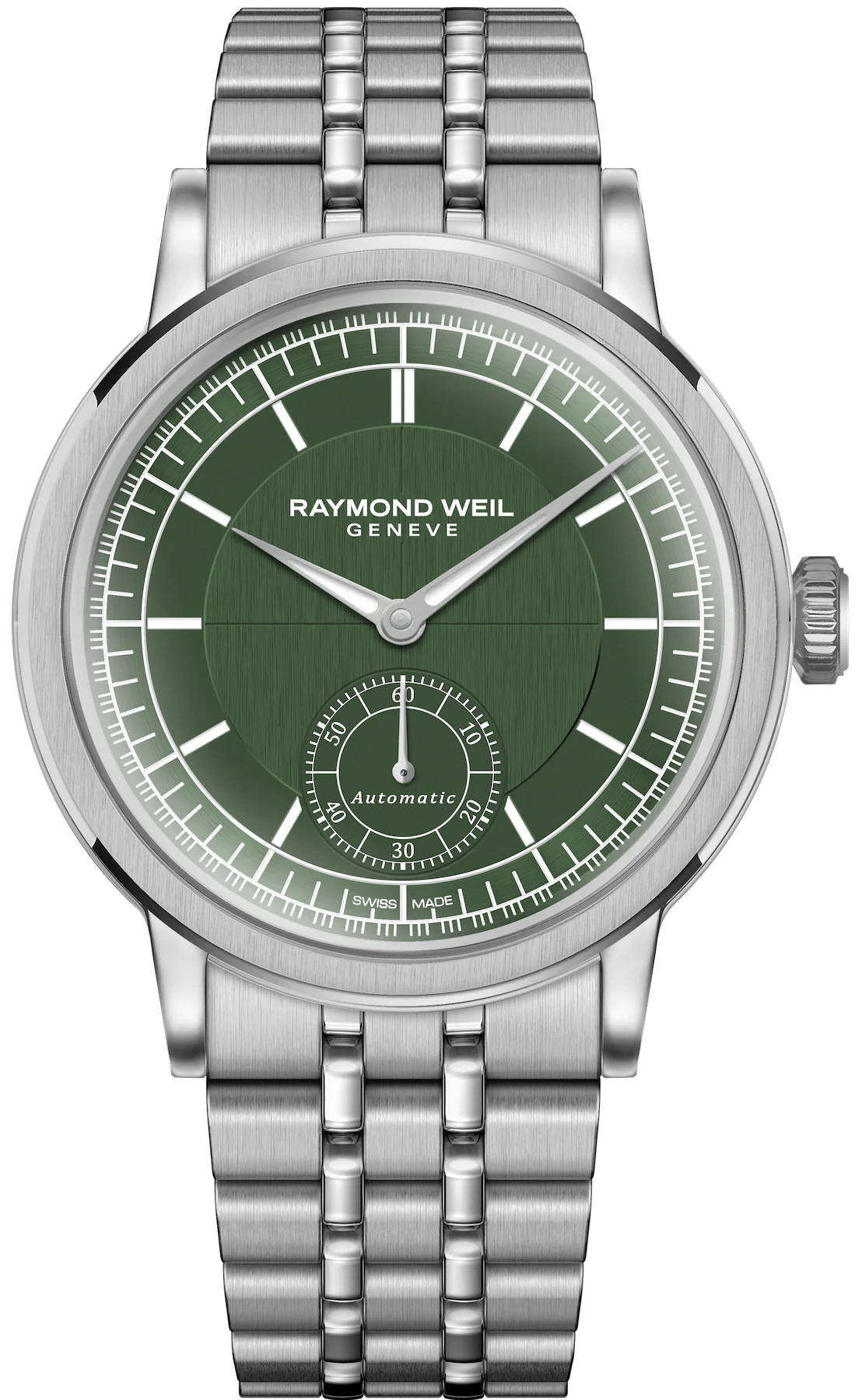 Raymond Weil Watch 2930-ST-52001 Millesime Automatic Small Mens Green