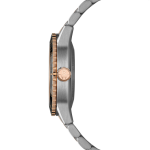 Raymond Weil 2755-S51-97001 Freelancer Diver Rose Gold PVD Two-Tone Bracelet Watch, 36mm Mother-of-Pearl Dial, Stainless Steel with Rose Gold PVD Plating, Two-Tone Bracelet, Indexes