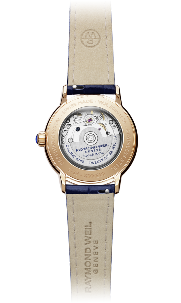 Raymond Weil Maestro 34mm Ladies Watch Mother Of Pearl - Image 3