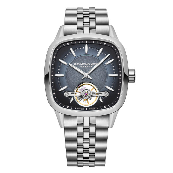 Raymond Weil Freelancer Calibre RW1212 Men’s Automatic Blue Steel Watch, 40 x 40 mm