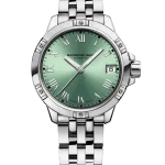 RAYMOND WEIL Tango Classic Ladies Quartz Green Dial Steel Date Watch, 30mm