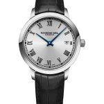 RAYMOND WEIL Toccata Ladies Black Leather Quartz Watch, 34 mm