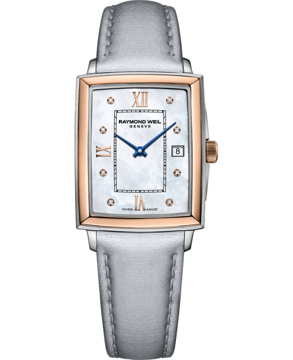 Raymond Weil Toccata Ladies Mother-Of-Pearl Dial Diamond Quartz Watch, 22.6 x 28.1mm