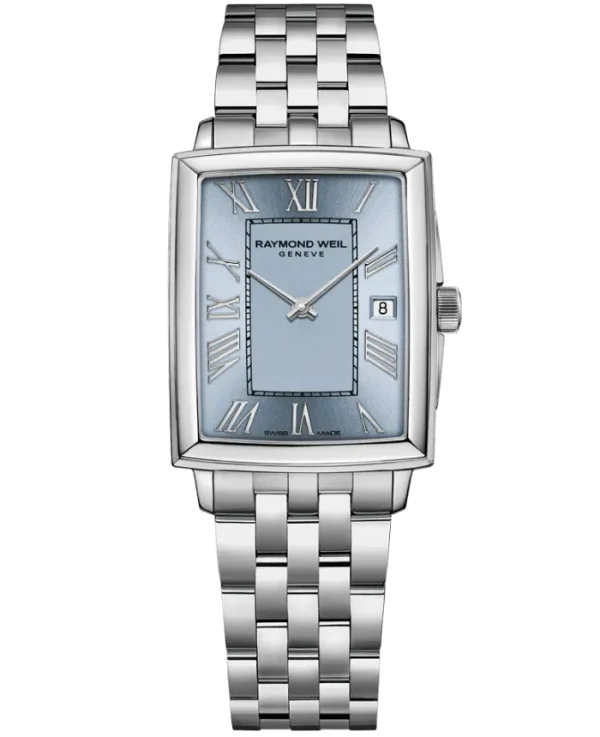 RAYMOND WEIL Toccata Ladies Blue Dial Quartz Watch, 22.6 x 28.1 mm