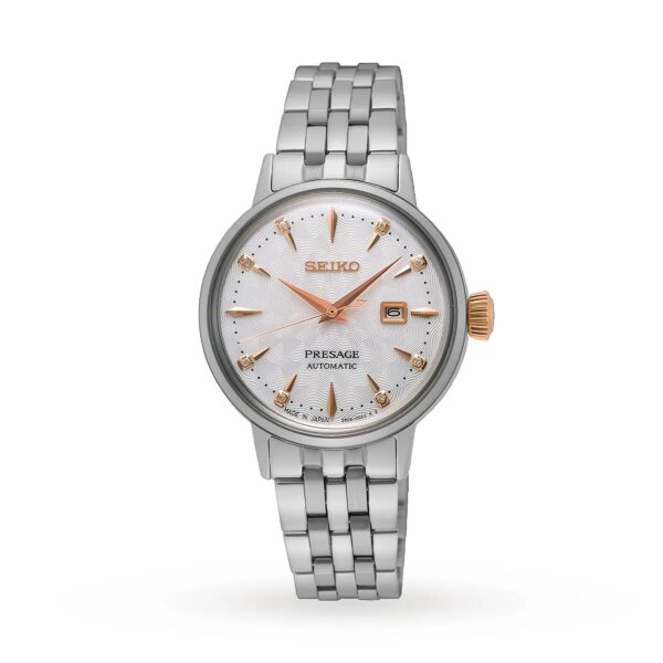 Seiko Presage Cocktail Time 'Clover Club' Diamond Twist Ladies Watch