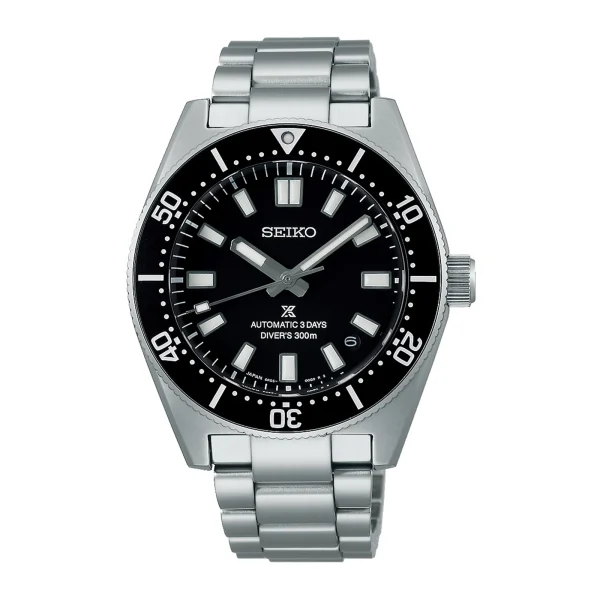 Seiko Prospex 1965 Revival Diver's 3-day 300m in Cove Black