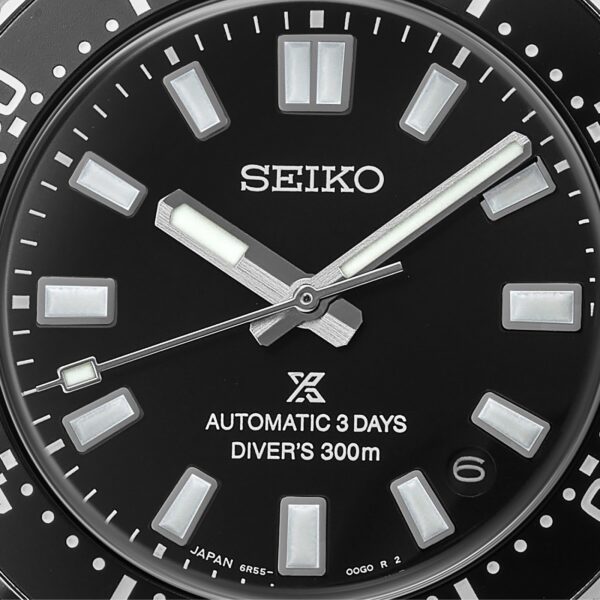 Seiko Prospex 1965 Revival Diver's 3-day 300m in Cove Black - Image 2