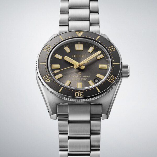 Seiko Prospex 1965 Revival Diver's 3-day 300m In Tide Grey - 100th Anniversary of Seiko Special Edition - Image 2