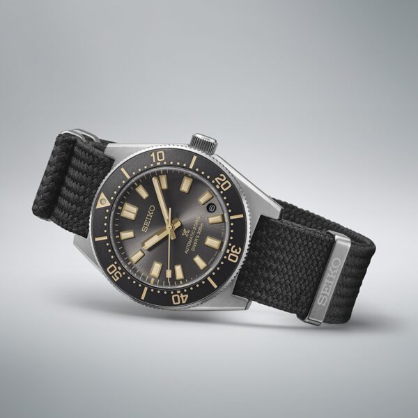 Seiko Prospex 1965 Revival Diver's 3-day 300m In Tide Grey - 100th Anniversary of Seiko Special Edition - Image 4