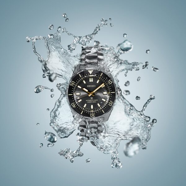 Seiko Prospex 1965 Revival Diver's 3-day 300m In Tide Grey - 100th Anniversary of Seiko Special Edition - Image 5