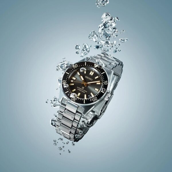 Seiko Prospex 1965 Revival Diver's 3-day 300m In Tide Grey - 100th Anniversary of Seiko Special Edition - Image 6