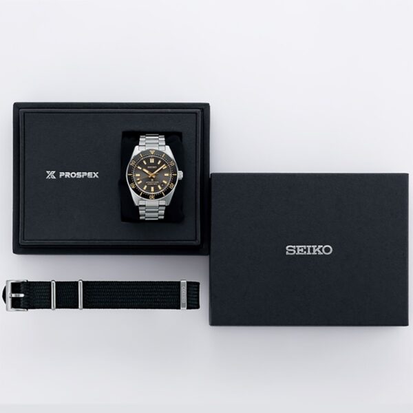 Seiko Prospex 1965 Revival Diver's 3-day 300m In Tide Grey - 100th Anniversary of Seiko Special Edition - Image 9