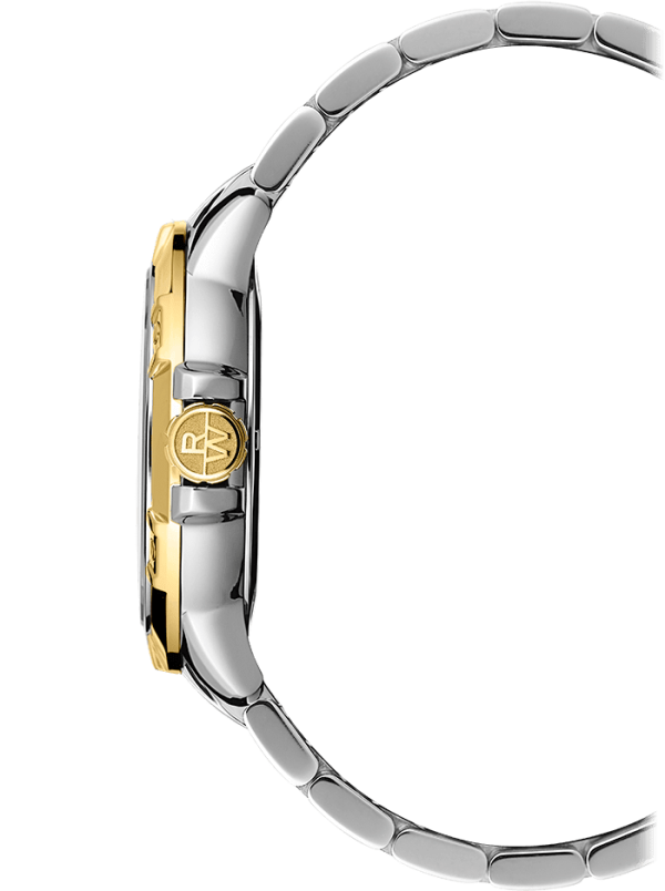 Raymond Weil Tango Classic Men's Quartz Two-tone Gold Steel Bracelet Watch, 41mm - Image 2