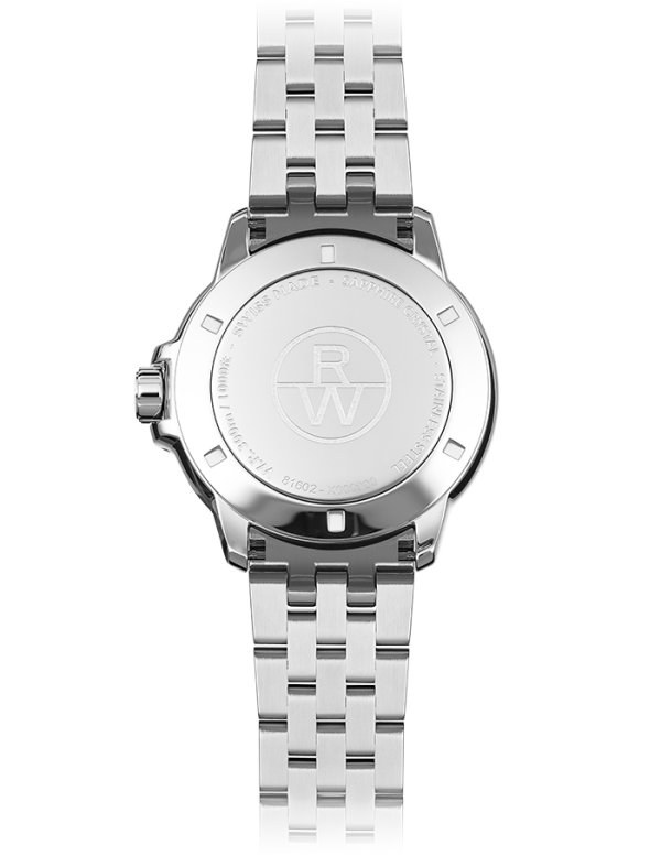 Raymond Weil Tango Classic Men's Quartz Black Dial Bracelet Watch, 41mm - Image 3