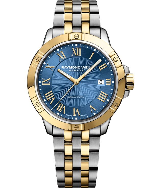 Raymond Weil Tango Classic Men's Quartz Two-tone Gold Steel Bracelet Watch, 41mm
