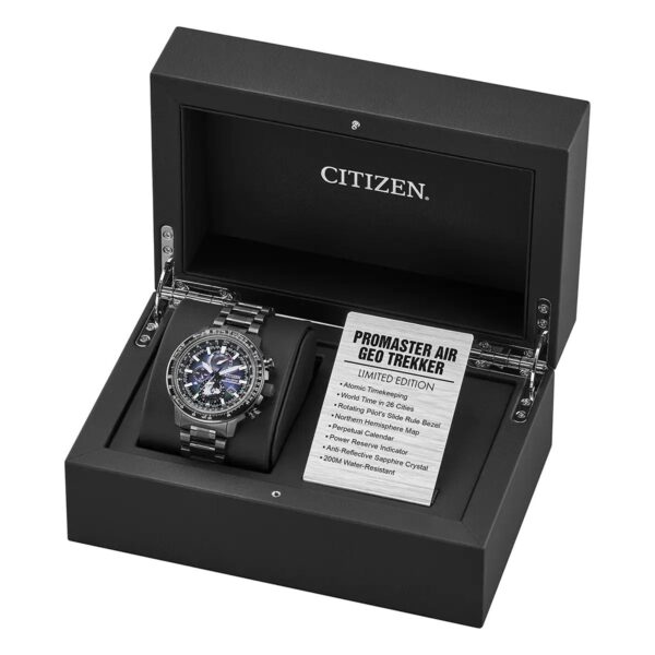 Citizen Promaster Geo Trekker Layers of Time 46mm Mens Watch Grey - Image 6