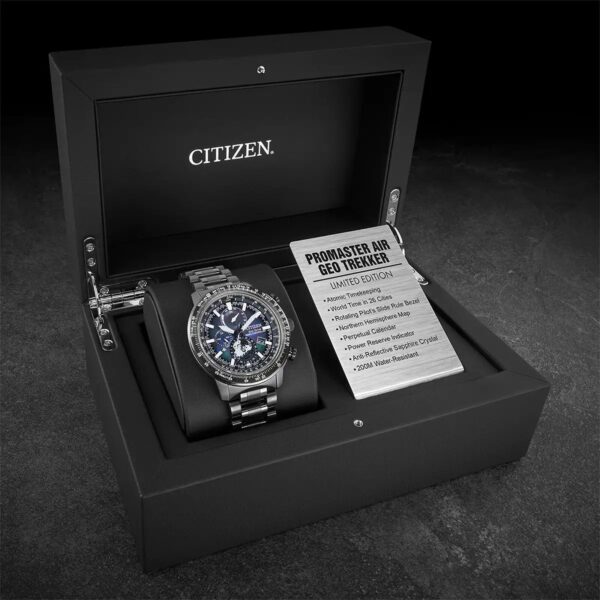 Citizen Promaster Geo Trekker Layers of Time 46mm Mens Watch Grey - Image 7