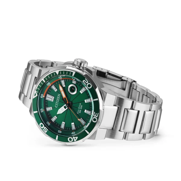 Citizen Sport Mens Watch Green - Image 2