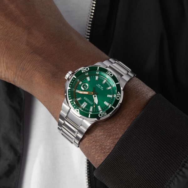 Citizen Sport Mens Watch Green - Image 7