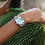 Citizen 33mm Ladies Diamond Watch Mother Of Pearl Blue - Image 3