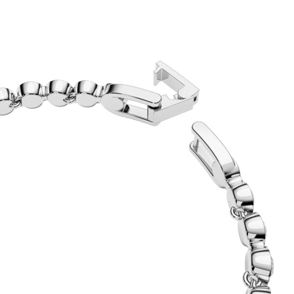 Swarovski Imber Tennis Bracelet, Round Cut, White, Rhodium plated - Image 3