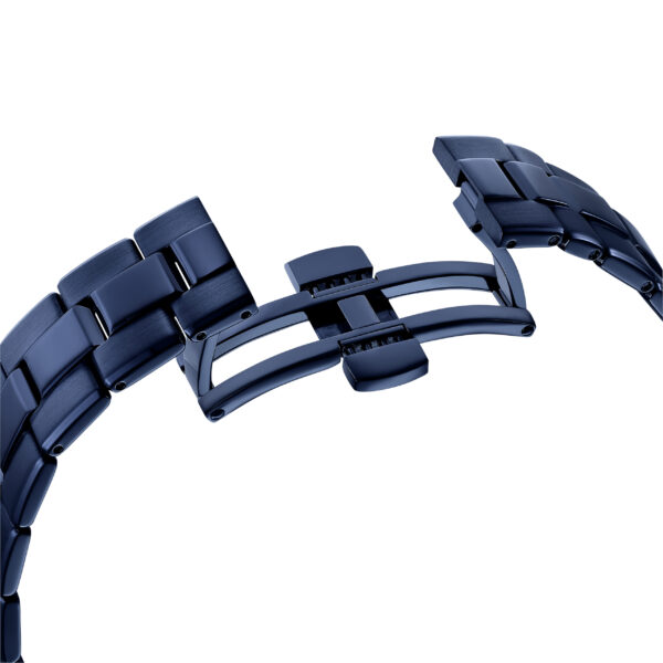 Swarovski Octea Lux Sport Watch, Swiss Made, Metal Bracelet, Blue, Blue Finish - Image 6