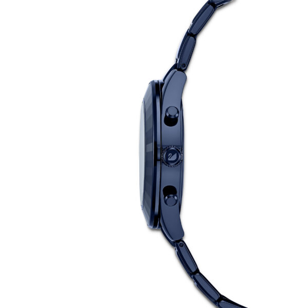 Swarovski Octea Lux Sport Watch, Swiss Made, Metal Bracelet, Blue, Blue Finish - Image 7